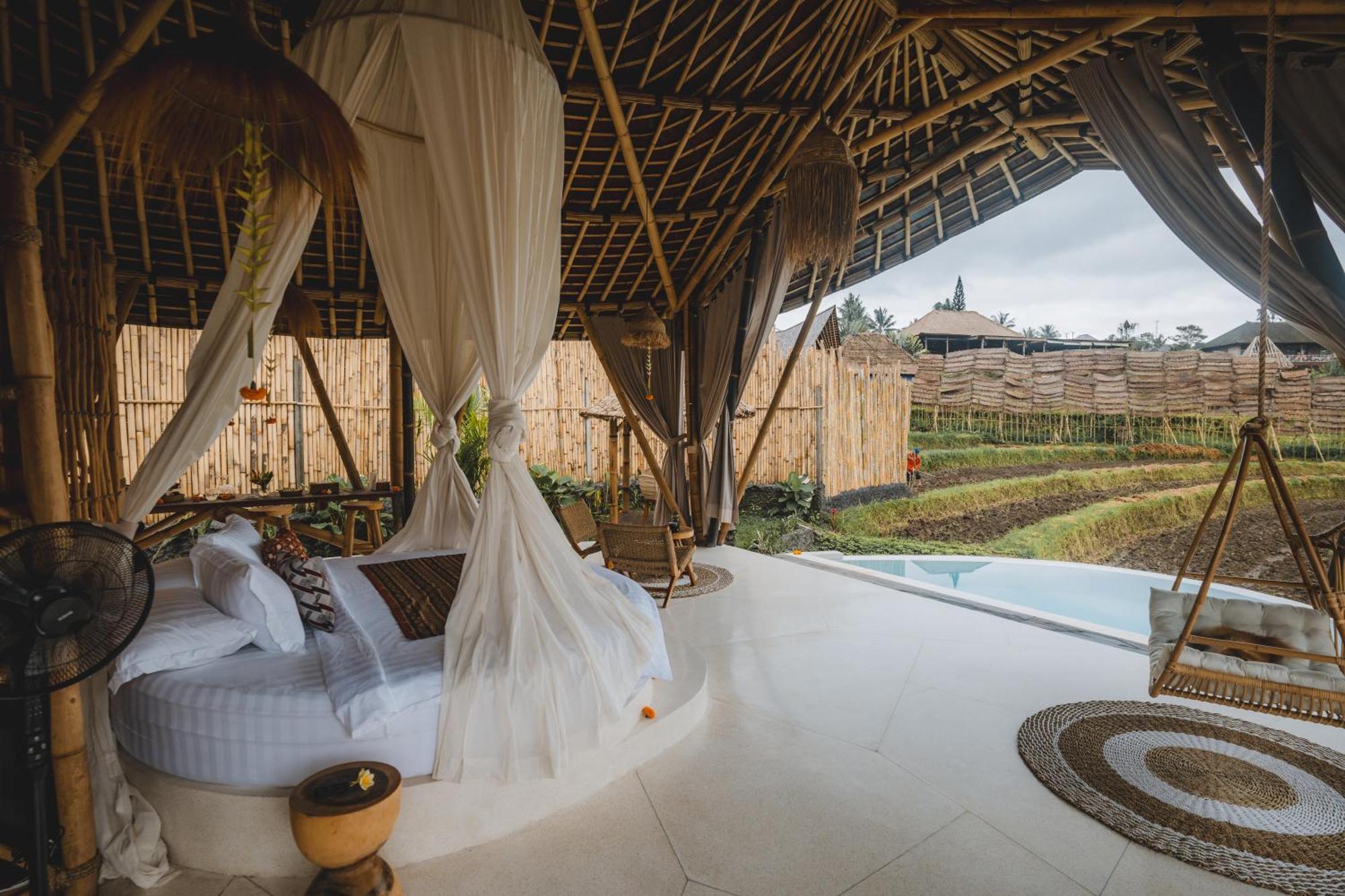 Nivriti Bali Villa Сидемен Екстериор снимка